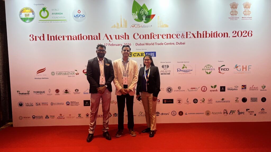 Neem and Tulsi Team at IACE 3rd 2026 Dubai